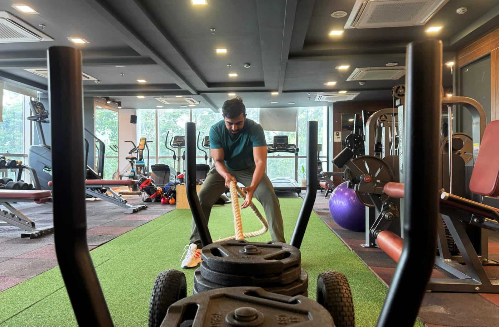 Train and Gain Gym Interior